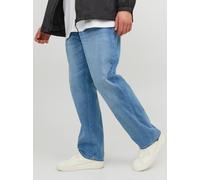 Azul Hombres Organic/Cotton/Polyester/Recycled/Cotton/Elastane Plus Size Jjimike Jjoriginal Am 783 Noos Pls Vaqueros De Corte Tapered 54/32 EU