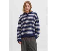 JACK & JONES Jersey 'JORCambridge' marino / blanco XXL marino / blanco