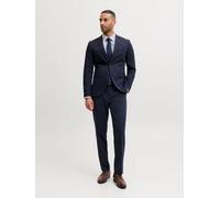 Azul Hombres Recycled/Polyester/Viscose/Elastane Jprfranco Trajes Corte Super Slim 48 EU