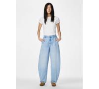 Azul Jeans Fit Corte Barrel 27