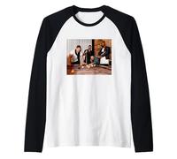 Azul Lee Ryan Duncan James Anthony Costa & Simon Webbe Camiseta Manga Raglan