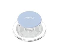 Azul - Mama Heart Lettering Minimalista Motherhood Love PopSockets PopGrip para MagSafe