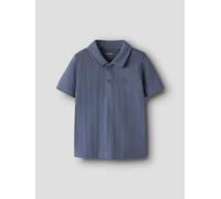 Azul Mangas Cortas Polo