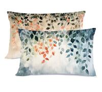 Azul Marino Funda Almohada 40x60 Rojo Fundas Almohadas 40x60 Pack 2 Protector Almohadas Cierre con Funda Cojin Súper Suave Almohada Cervicales y Cuello, para Dormitorio Halloween Decoracion G - 227