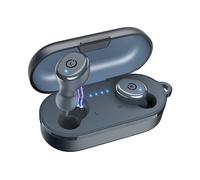 (Azul marino) TOZO T10 Auriculares Bluetooth 5.3 Auriculares inalámbricos Llamadas mejoradas con IA