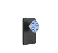 Azul Mediterráneo Azulejo Patrón Italiano Verano Estética PopSockets PopWallet para MagSafe