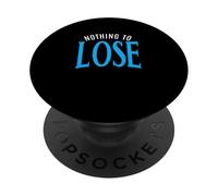 Azul Nada Que Perder Gráfico Azul PopSockets PopGrip Adhesivo