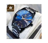 (azul negro 6898) Relojes de pulsera clásicos OLEVS dorados para negocios de lujo de primera marca,