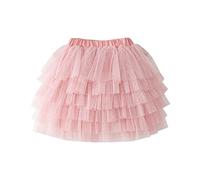 Azul Oscuro Niña Niño Niña Corto Ballet Tul Falda Tutú Falda Corta Princesa Rendimiento Falda Y Pantalones Mujer, Rosa., 6-7 años