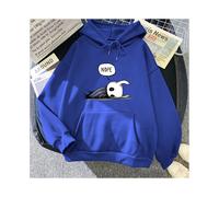 (azul oscuro-XXXL) Sudadera con capucha con estampado de personajes de Hollow Knight para hombre, estilo