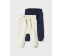 NAME IT Nbntakki 2p Sweat Pant Noos Pantalones Deportivos, Unisex bebé, Dark Sapphire, 74