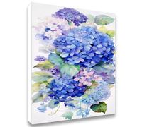 azul Pintar por Numeros Adultos, DIY Paint by Numbers Kits 60x80cm j0-243