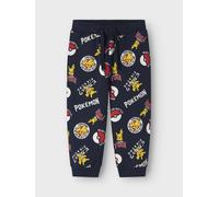 Azul Pokémon Pantalones De Chándal
