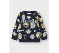 NAME IT Nmmjazy Pokemon Nreg Sudaderas UNB Sky para niños, Azul Marino, 98
