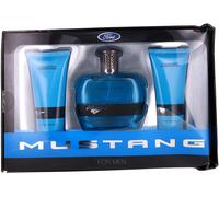 Azul Por Ford Mustang Hombre Set: EDT Spray + Asb + Sg 101ml+101ml+101ml DB