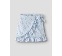 Azul Prenda Cruzada Falda
