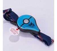 (Azul) Pulsera inteligente digital con Bluetooth y captura automática de Pokémon Go Plus