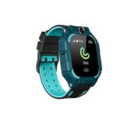 (Azul) Reloj inteligente Q19 para niños con rastreador GPS, pulsera inteligente, reloj inteligente IPS,