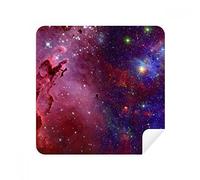 Azul Rojo Nubes Estrellas Galaxy Gafas Limpieza Paño de Limpieza de la pantalla del teléfono Limpiador de gamuza tela 2pcs