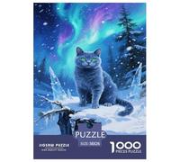 Azul Ruso Puzzle 1000 Piezas Un Desafiante Juguetes Resistentes A La Presión Familiar Regalos para Mujeresregalos para Hombres para Adultos Y Niños 38x26cm/1000pcs