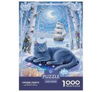 Azul Ruso Puzzle 1000 Piezas Un Desafío Imposible Juguetes Descomprimidos para Toda La Familia Regalos Familiares para Adultos Y Niños 70x50cm/1000pcs
