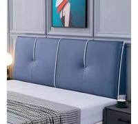 Azul,Straps 79"/King,Almohada para Cabecera Soporte Lumbar Grande para El Cuello Respaldo Tapizado Refuerzo Cojín para El Hogar Sofá Cama Bolsa Suave Extraíble Almohada