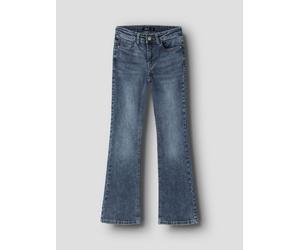 Azul Talle Bajo De Corte Bootcut Jeans