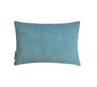Azul verdoso Lujo Funda de cojín lumbar 30x50 cm | Juego de 2 Moderno Terciopelo Funda de Cojín A rayas | Pana acanalada de terciopelo de lujo Fundas de almohada para dormitorio - Teal Blue Grooved