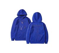 (Azul-XXXL) Sudadera con capucha Peso Pluma Genesis Music Album para hombre y mujer, estilo casual,