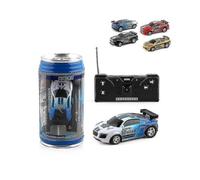 (Azul46339) Micro Coche de Racg Lata de Coca-Cola Mi Cars Speed ??Rc Radio Control Remoto Juguete Navide?o