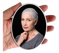 Azulejo conmemorativo de cerámica personalizado para lápida. Imagen de porcelana 100% impermeable y no se decolora para decoración de tumbas. Marco de fotos impermeable para tumba; decoraciones de