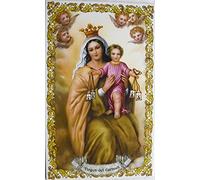 Azulejo de cerámica Virgen del Carmen 20 x 30 cm