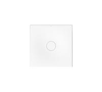 Azulejo de ducha BetteAir con soporte mínimo de baño, antideslizante Sense, 900x900 mm, blanco, 7350-000AS,T2