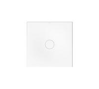 Azulejo de ducha BetteAir con soporte mínimo de baño, sentido antideslizante, 1000x1000 mm, blanco, 7352-000AS,T2