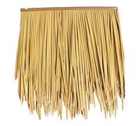 Azulejo de paja de simulación de alta densidad, césped de plástico resistente al fuego para cenador, casa de madera y uso agrícola, solución duradera para suelos al aire libre