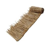 Azulejo De Paja De Simulación Rollo De Paja De Palma Hierba 0.5x1m / Pcs - Decoración De Pabellón Escénico Rollo De Paja De Hierba Falsa PE Plástico Ignífugo(Yellow d,0.5x15m/1.64X49.2ft)