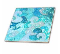 Azulejos 3drosa, varios, 30,48 cm de cerámica.