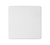 Azulejos acrílicos de espejo de 20 x 20 cm, hojas flexibles para decoración de gimnasio en casa, acabado plateado