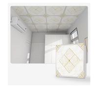 Azulejos acústicos de techo, material de aluminio para decoración de oficina y cine en casa