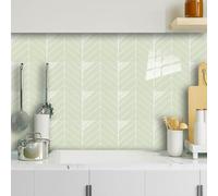 Azulejos Adhesivos Cocina Geometría Verde Vinilo Adhesivo Cocina Azulejos Adhesivos Baño Pvc Baldosas Adhesivas Pared Impermeable Vinilos Baño Autoadhesivo Baldosas Adhesivas 25x30cm/10 Pcs