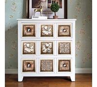 Azulejos Adhesivos Flor Marrón Vintage Vinilos Cocina Azulejos Antisalpicaduras Vinilos Baño Azulejos Impermeable Vinilos de pared Decorativos Pintura para Azulejos Adhesivo de Pared 10x10cm