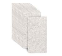 Azulejos adhesivos para suelo, autoadhesivos, 30 x 60 cm, 10 unidades (gris | 2,5 mm PET mármol imitación impermeable y antideslizante para baño y cocina - Azulejos pegados, protección contra