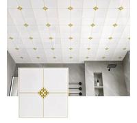 Azulejos autoadhesivos de techo para decoración del hogar, cocina, Bacplash, 100 calcomanías de pared Slish Pladur, fácil de instalar, diseño moderno para transformación instantánea
