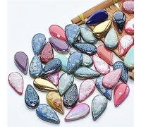 Azulejos de mosaico de cerámica aleatorios de 500 g, para hacer tú mismo, azulejos creativos de mosaico de cerámica para manualidades, platos, macetas, jarrones, tazas, suministros para hacer mosaicos