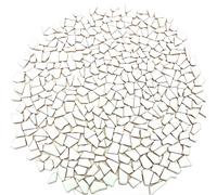 Azulejos de Mosaico de Cerámica Irregulares de 500 g, Piedras Pequeñas de 0,5 a 2 cm para Manualidades y Decoración de Pared