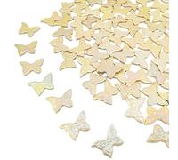 Azulejos de mosaico de cerámica mariposa de 500g, piezas de mosaico iridiscente de 3 tamaños mixtos al azar para manualidades DIY, platos, macetas, posavasos, jarrones, tazas, mosaico hecho a mano