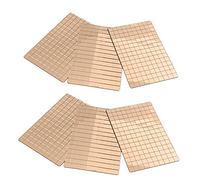 Azulejos de mosaico de espejo (oro rosa, 10 x 10 mm x 6 hojas), autoadhesivos, de cristal real, para manualidades, 850 unidades