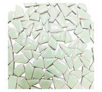 Azulejos de mosaico de porcelana polígono de 4,3 oz/122g, materiales for hacer mosaicos de azulejos de cerámica for manualidades DIY, 1-4cm de longitud, 1~4 g/pc, 3,5mm de espesor para Arte y Manual