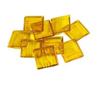 Azulejos de mosaico de vidrio, 50 piezas de azulejos mosaico cuarzo vidrio multicolor 2x2x0,4 cm decoración DIY(Color 4)