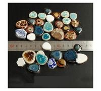 azulejos de mosaico, Fragmentos de mosaico cerámica for hacer uno mismo, 100 g y 200, con formas irregulares, porcelana, for collage, azulejos pequeños(100g)